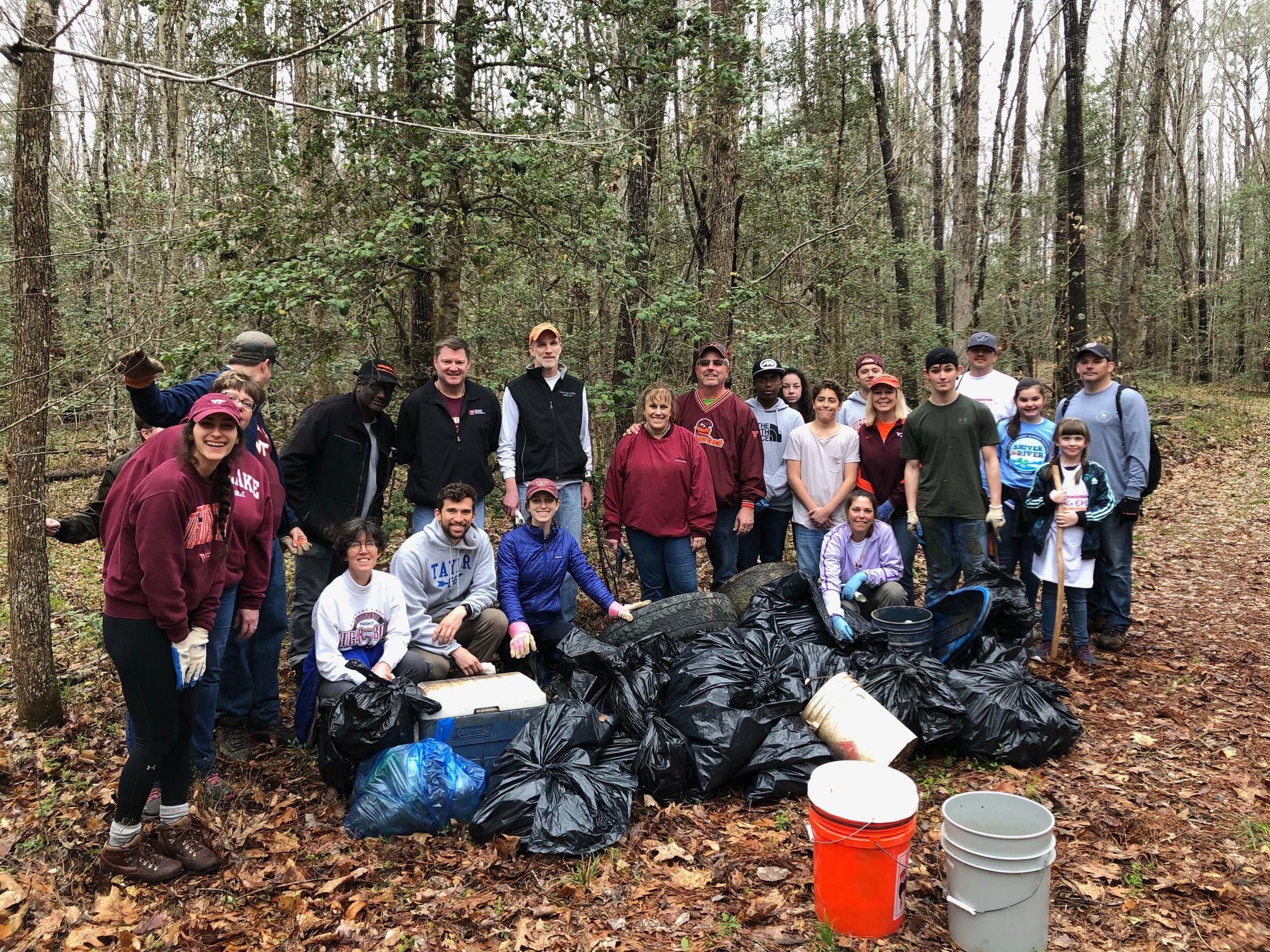 Community Clean Up at Ancarrow's Landing