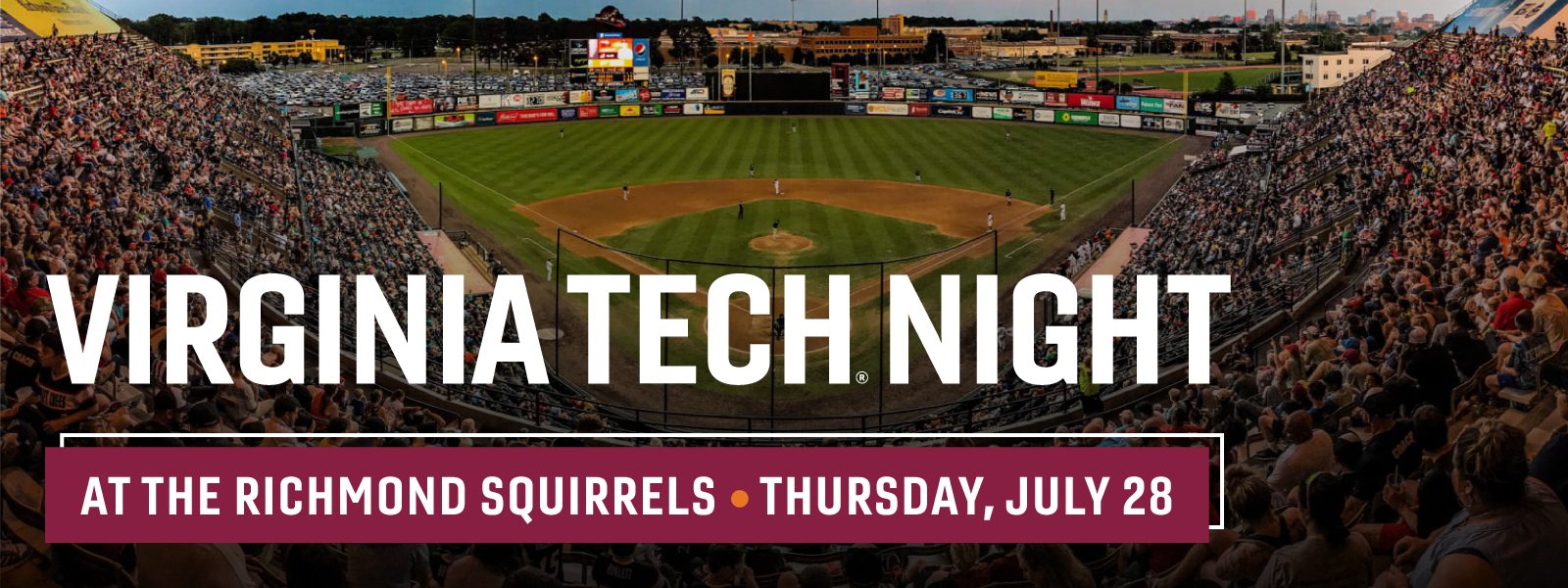 Virginia Tech Night at the Richmond Flying Squirrels